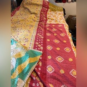 Kantha Quilt NWOT